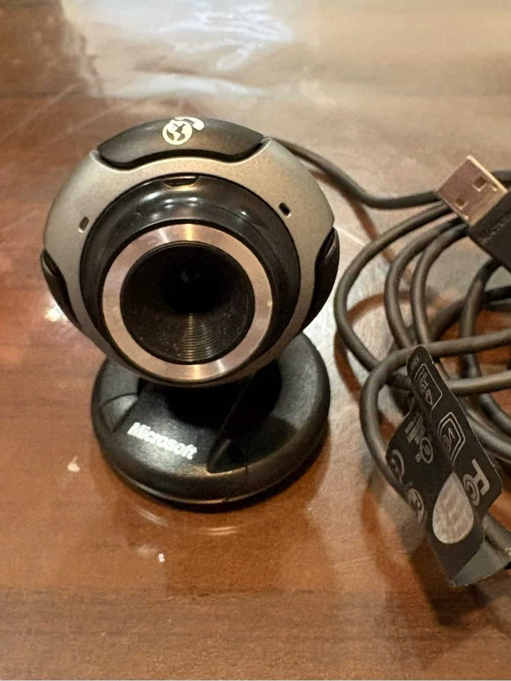 Microsoft LifeCam Vx3000 Pc Desktop/Laptop USB Webcam Camera